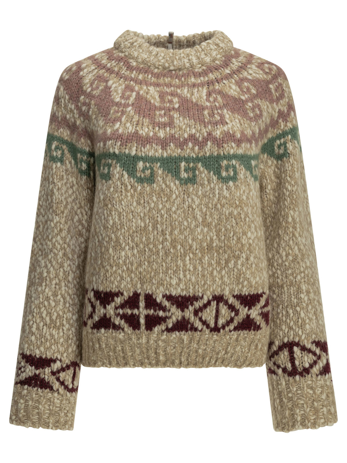 Crew-neck sweater with logo Knitwear
