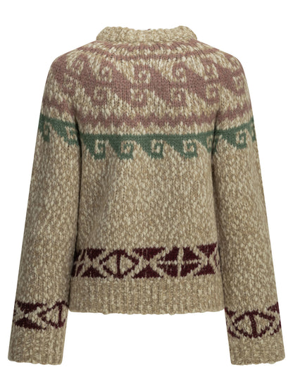 Crew-neck sweater with logo Knitwear