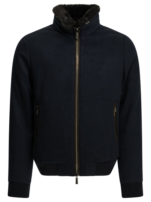 "Bellati-LS9" Bomber Jacket Jackets and Coats
