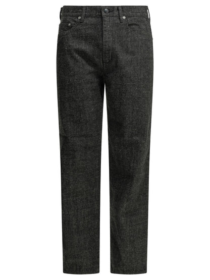 "Selvage Denim" Straight-Leg Jeans Jeans