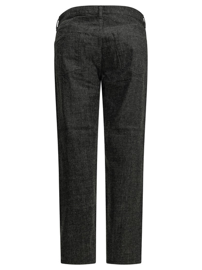 "Selvage Denim" Straight-Leg Jeans Jeans
