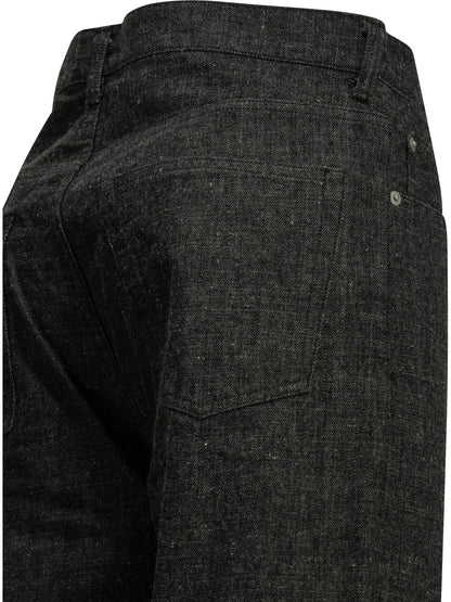 "Selvage Denim" Straight-Leg Jeans Jeans