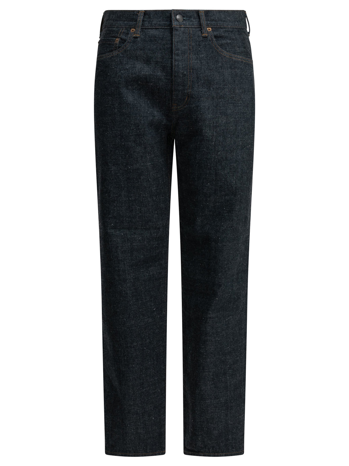 "Selvage Denim" Straight-Leg Jeans Jeans