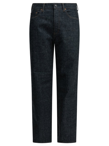 "Selvage Denim" Straight-Leg Jeans Jeans