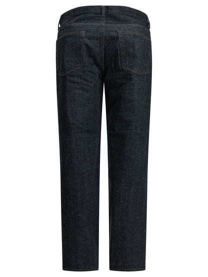 "Selvage Denim" Straight-Leg Jeans Jeans