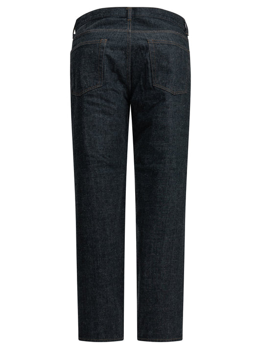 "Selvage Denim" Straight-Leg Jeans Jeans