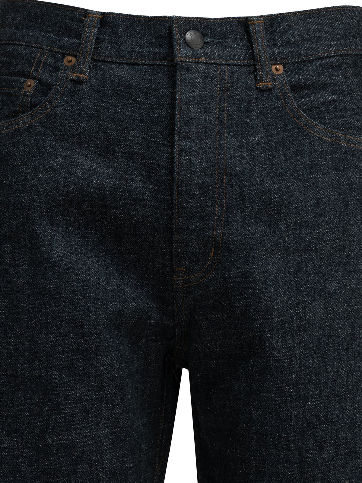 "Selvage Denim" Straight-Leg Jeans Jeans
