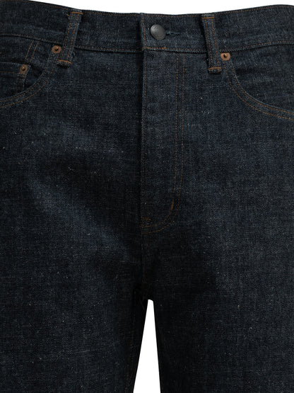 "Selvage Denim" Straight-Leg Jeans Jeans