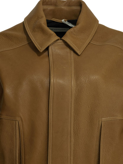 "Dalma" Leather jacket Jackets and Coats