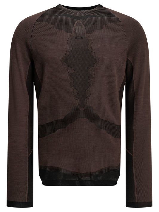 "Latitude Veil" Crew Neck Sweater Knitwear