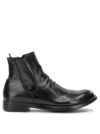 "Hive 036" Ankle Boots with Zipper Boots and Ankle Boots