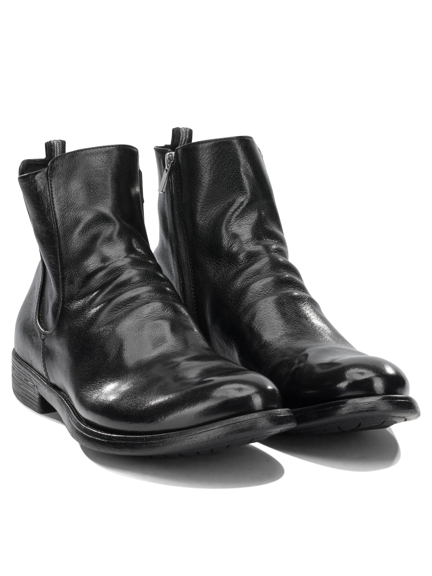 "Hive 036" Ankle Boots with Zipper Boots and Ankle Boots