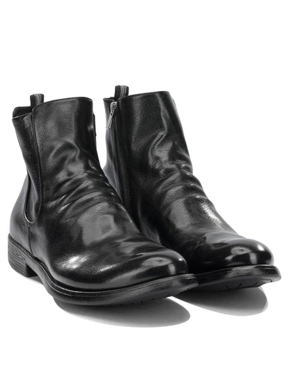 "Hive 036" Ankle Boots with Zipper Boots and Ankle Boots