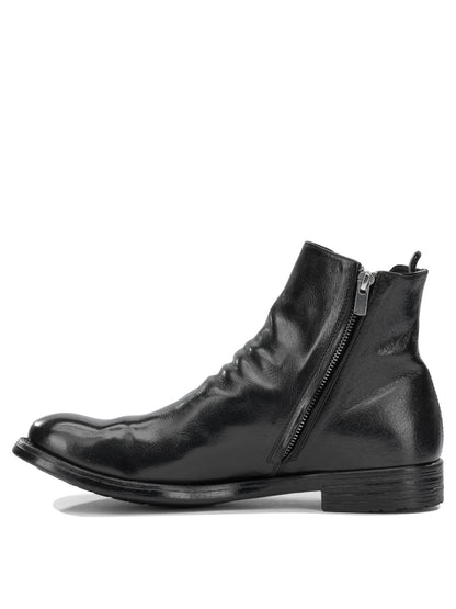 "Hive 036" Ankle Boots with Zipper Boots and Ankle Boots