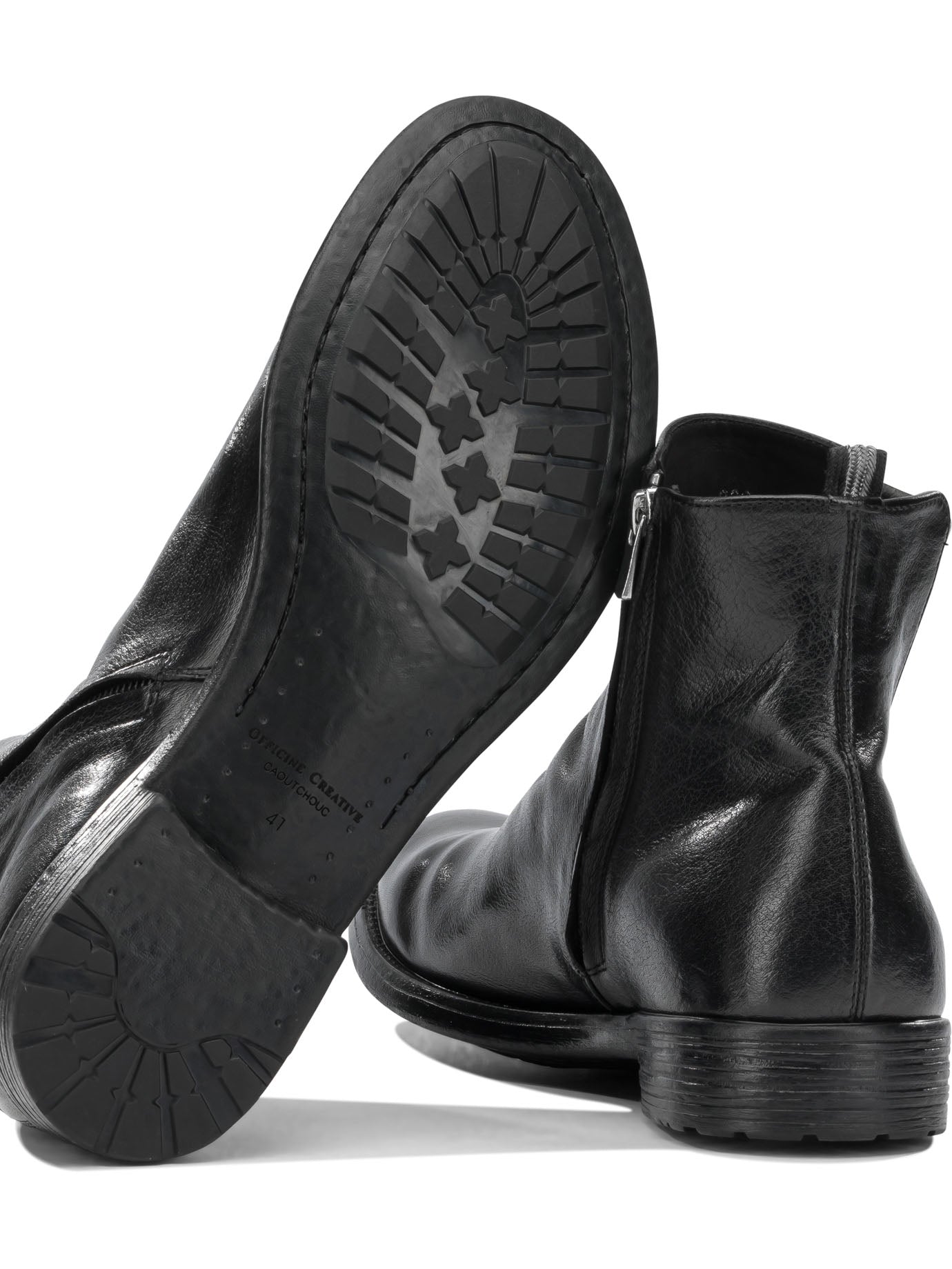 "Hive 036" Ankle Boots with Zipper Boots and Ankle Boots