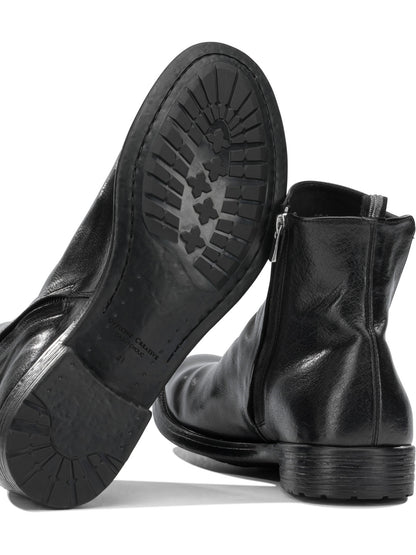 "Hive 036" Ankle Boots with Zipper Boots and Ankle Boots