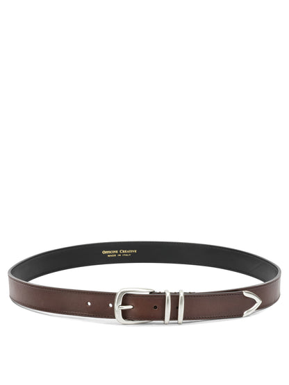 "OC Strip" Leather Belt Belts