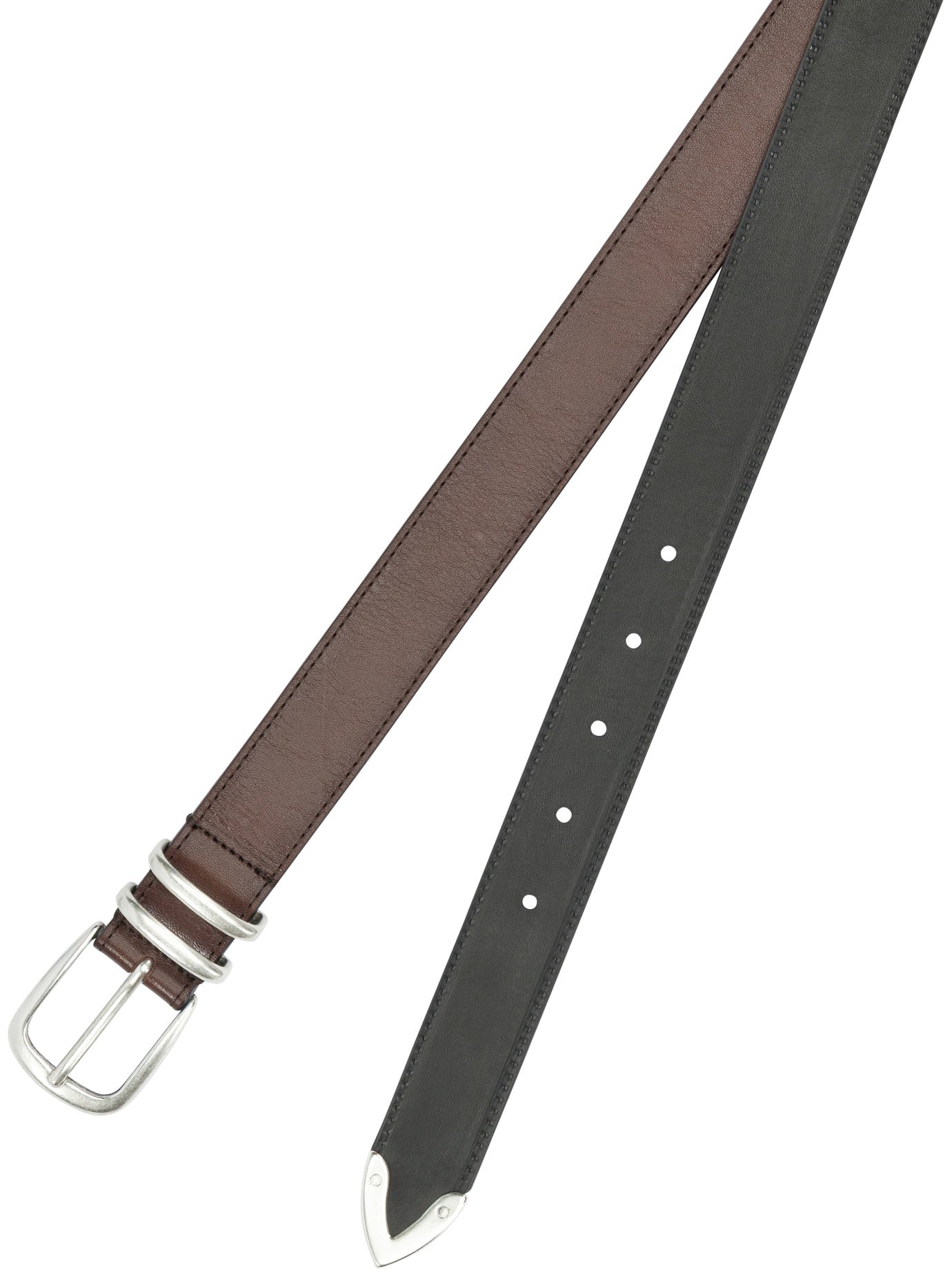 "OC Strip" Leather Belt Belts