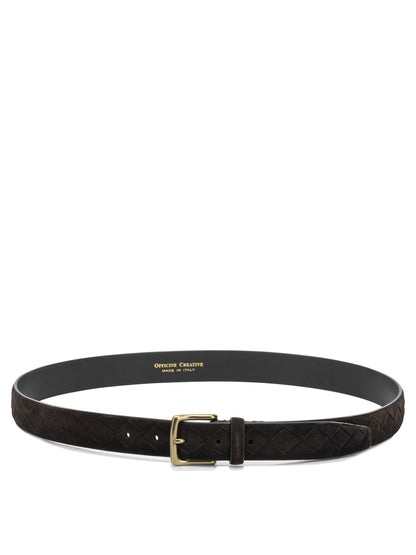 "OC Strip" Leather Belt Belts