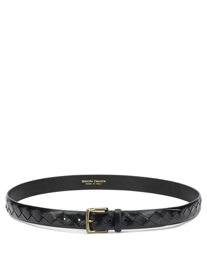 "OC Strip" Leather Belt Belts