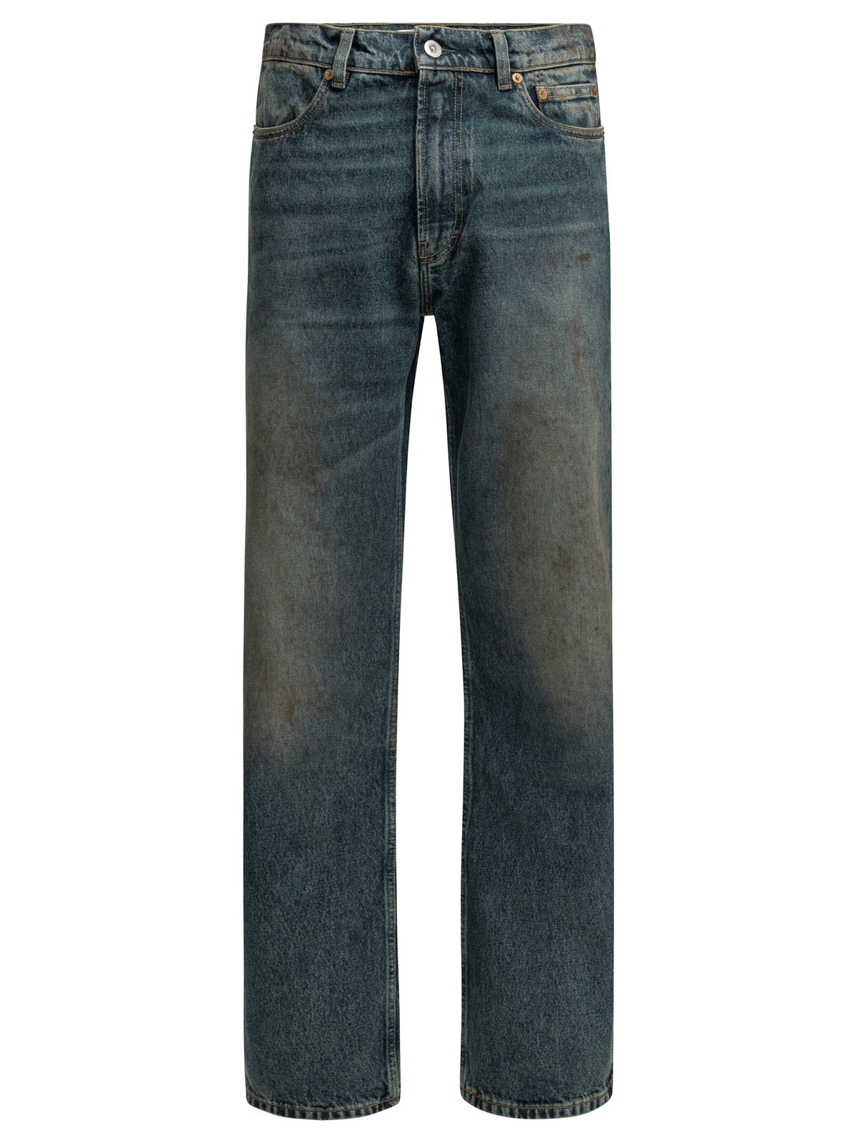 "Carlson" Straight-Leg Jeans Jeans