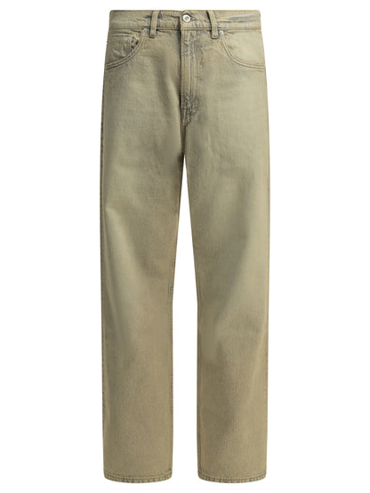 "Wolfpack Wash" Straight-Leg Jeans Jeans