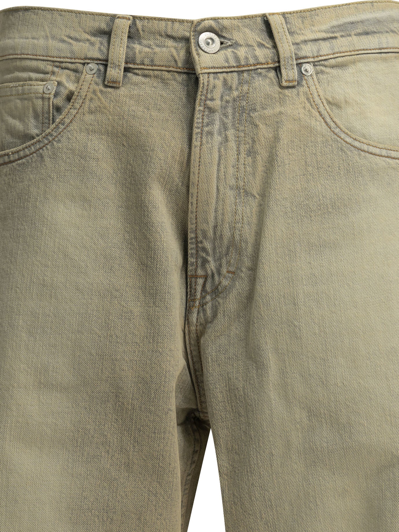 "Wolfpack Wash" Straight-Leg Jeans Jeans