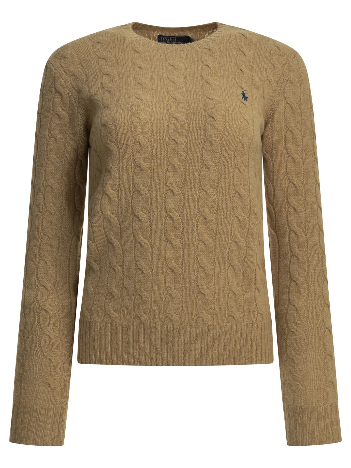 Crew-neck sweater with logo Knitwear