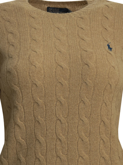 Crew-neck sweater with logo Knitwear