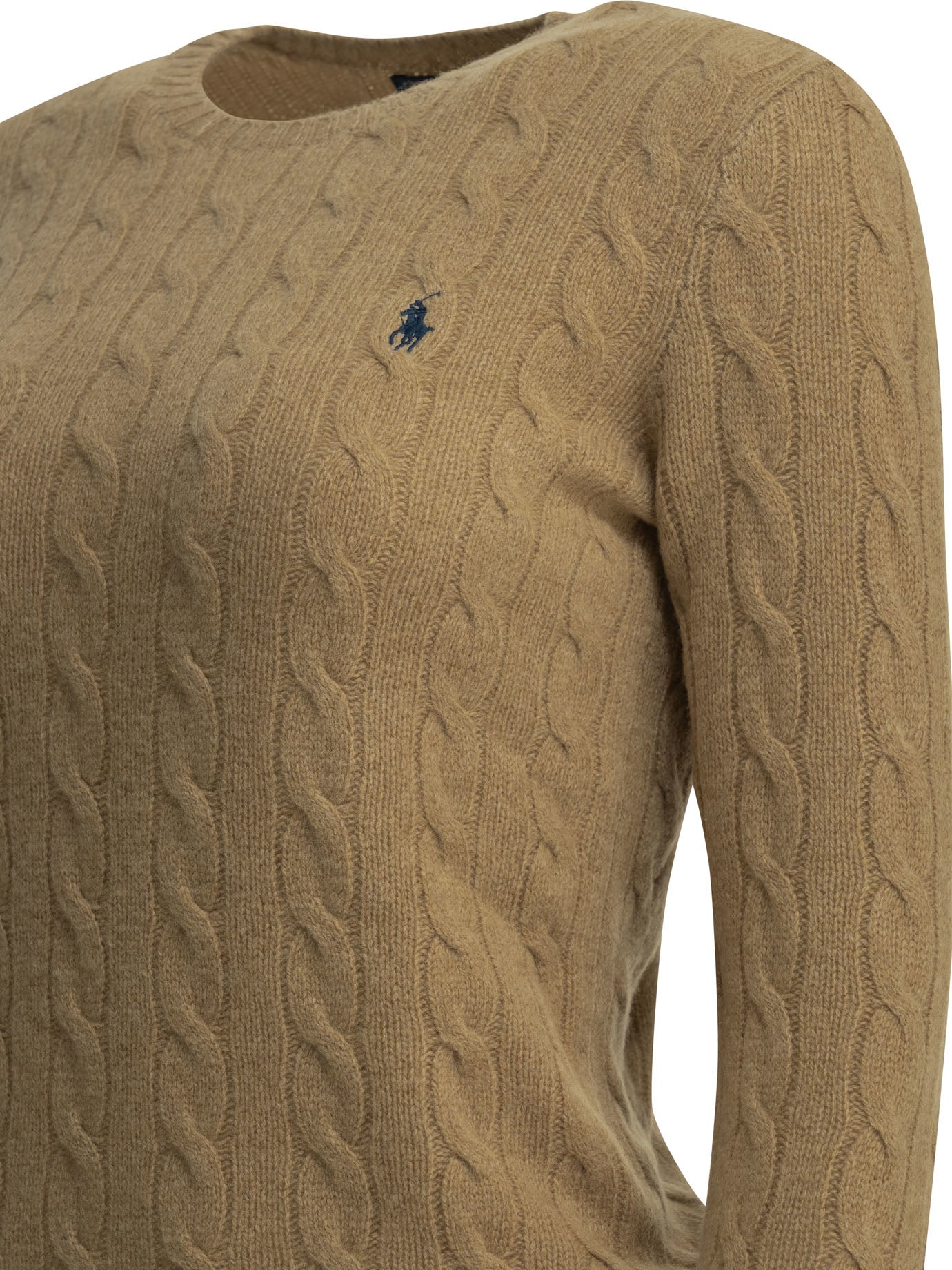 Crew-neck sweater with logo Knitwear