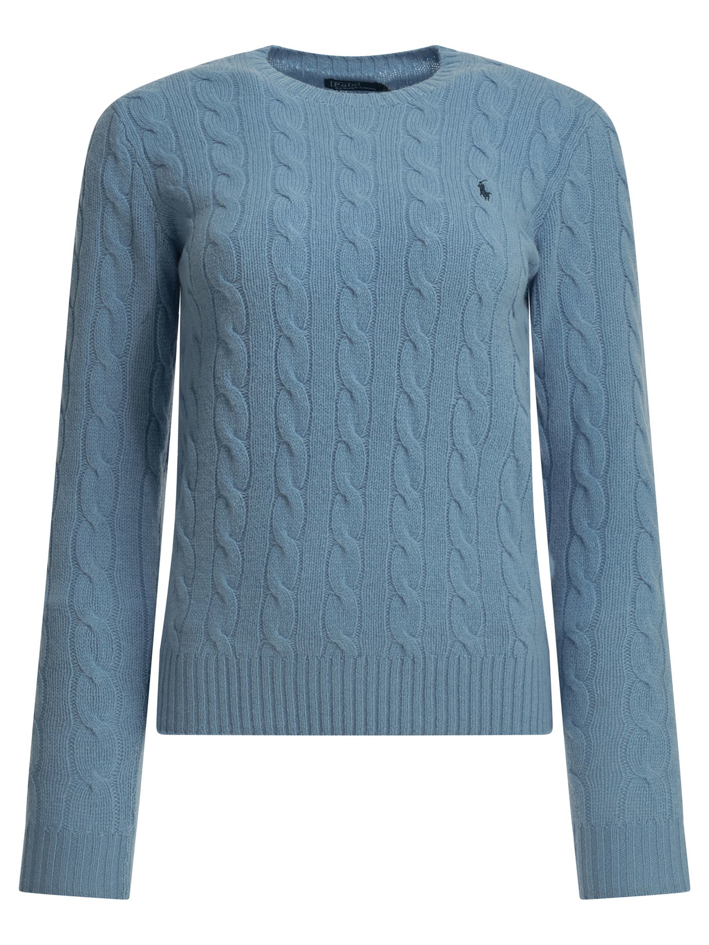 Crew-neck sweater with logo Knitwear