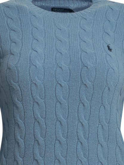 Crew-neck sweater with logo Knitwear