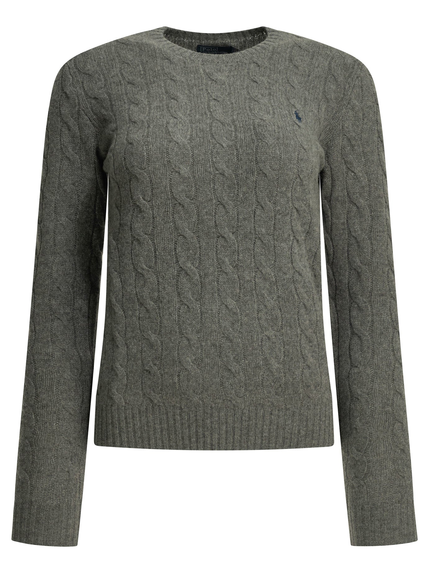 Crew-neck sweater with logo Knitwear