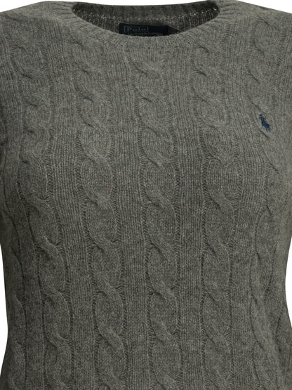 Crew-neck sweater with logo Knitwear