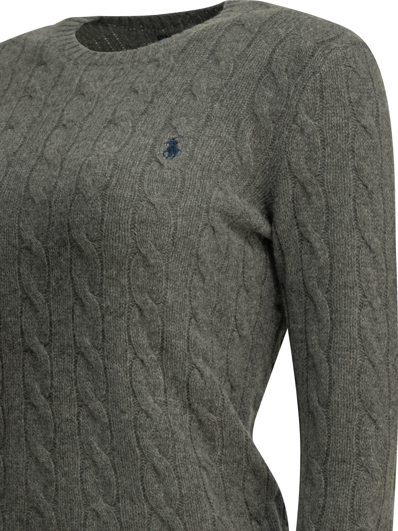 Crew-neck sweater with logo Knitwear