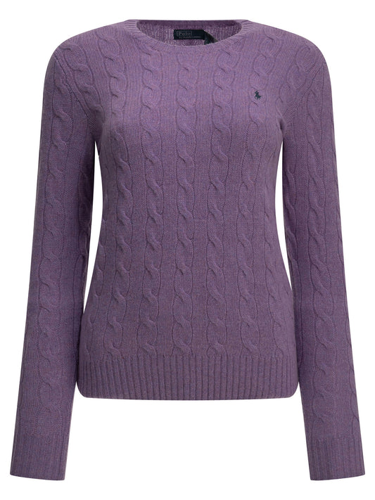 Crew-neck sweater with logo Knitwear