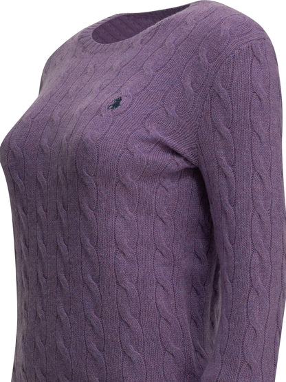 Crew-neck sweater with logo Knitwear