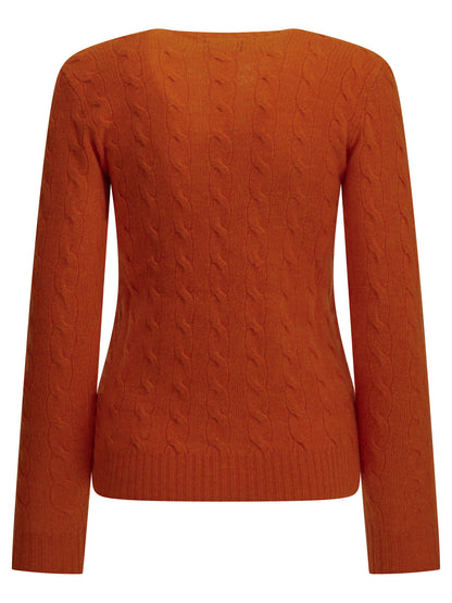 Crew-neck sweater with logo Knitwear
