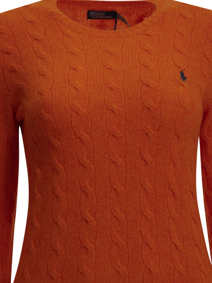 Crew-neck sweater with logo Knitwear