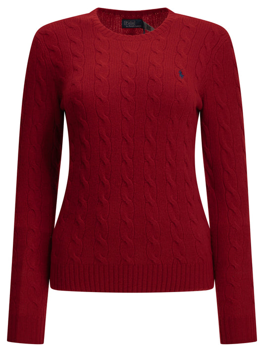 Crew-neck sweater with logo Knitwear