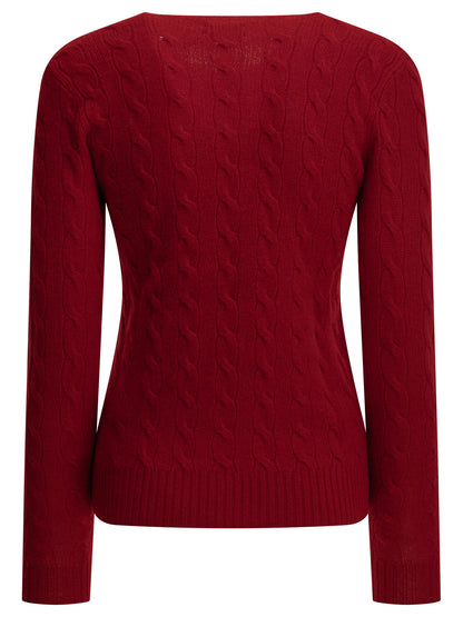 Crew-neck sweater with logo Knitwear