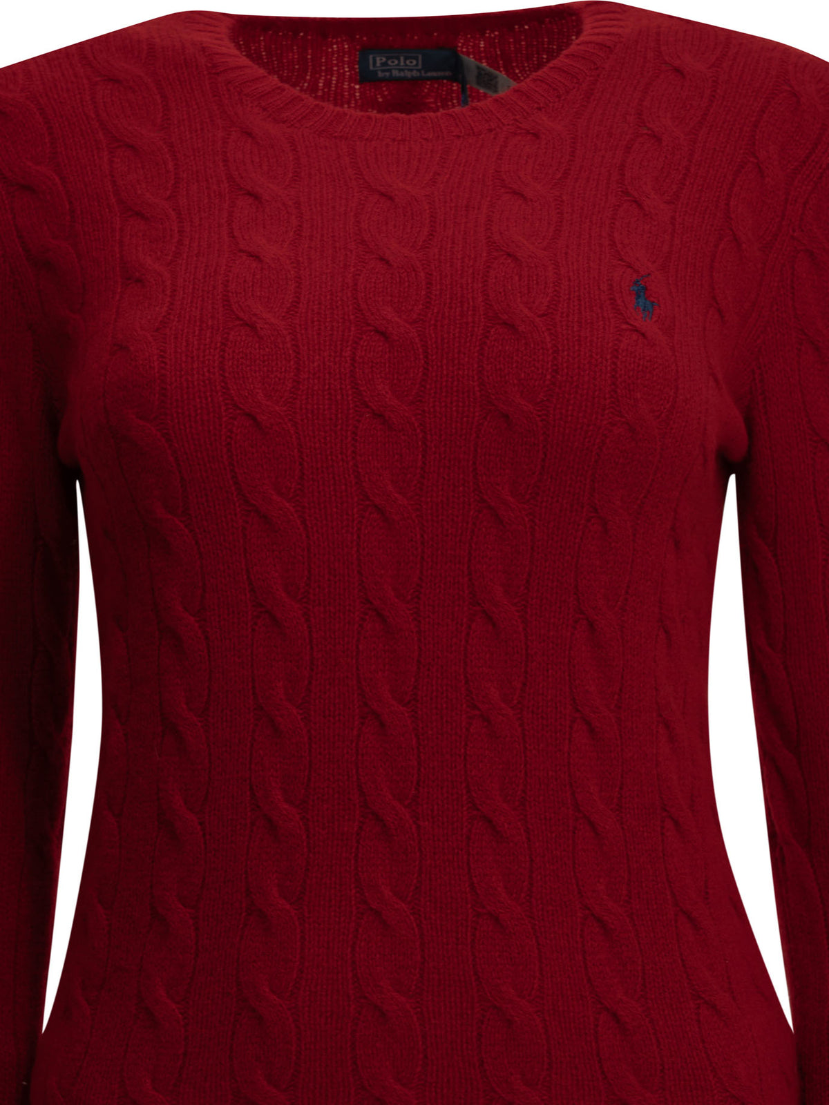 Crew-neck sweater with logo Knitwear