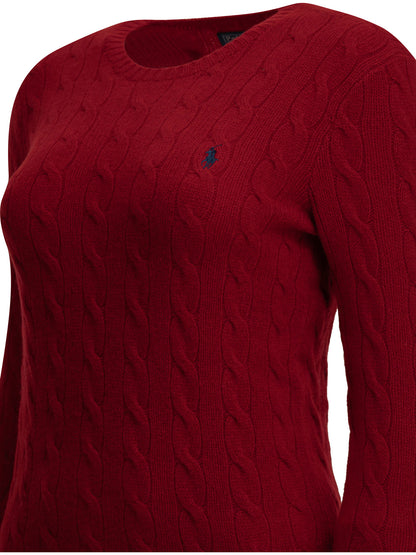 Crew-neck sweater with logo Knitwear
