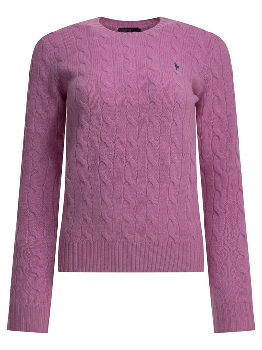Crew-neck sweater with logo Knitwear
