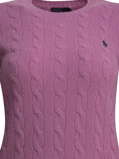 Crew-neck sweater with logo Knitwear