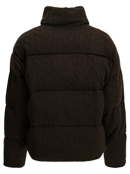 Wool and Cashmere Bomber Jacket Jackets and Coats