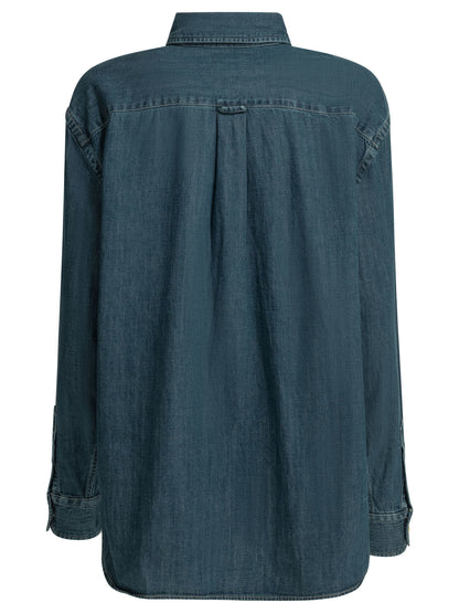 Big-fit casual shirt with logo Shirts
