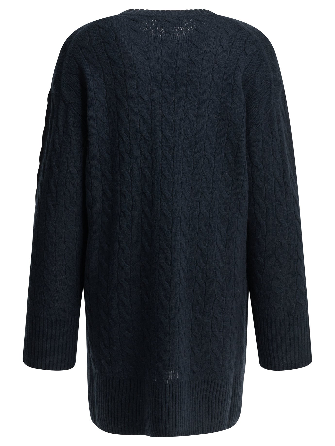 Short knit dress with logo Dresses