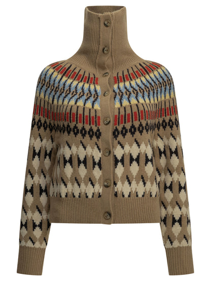 Wool and Cashmere Cardigan Knitwear