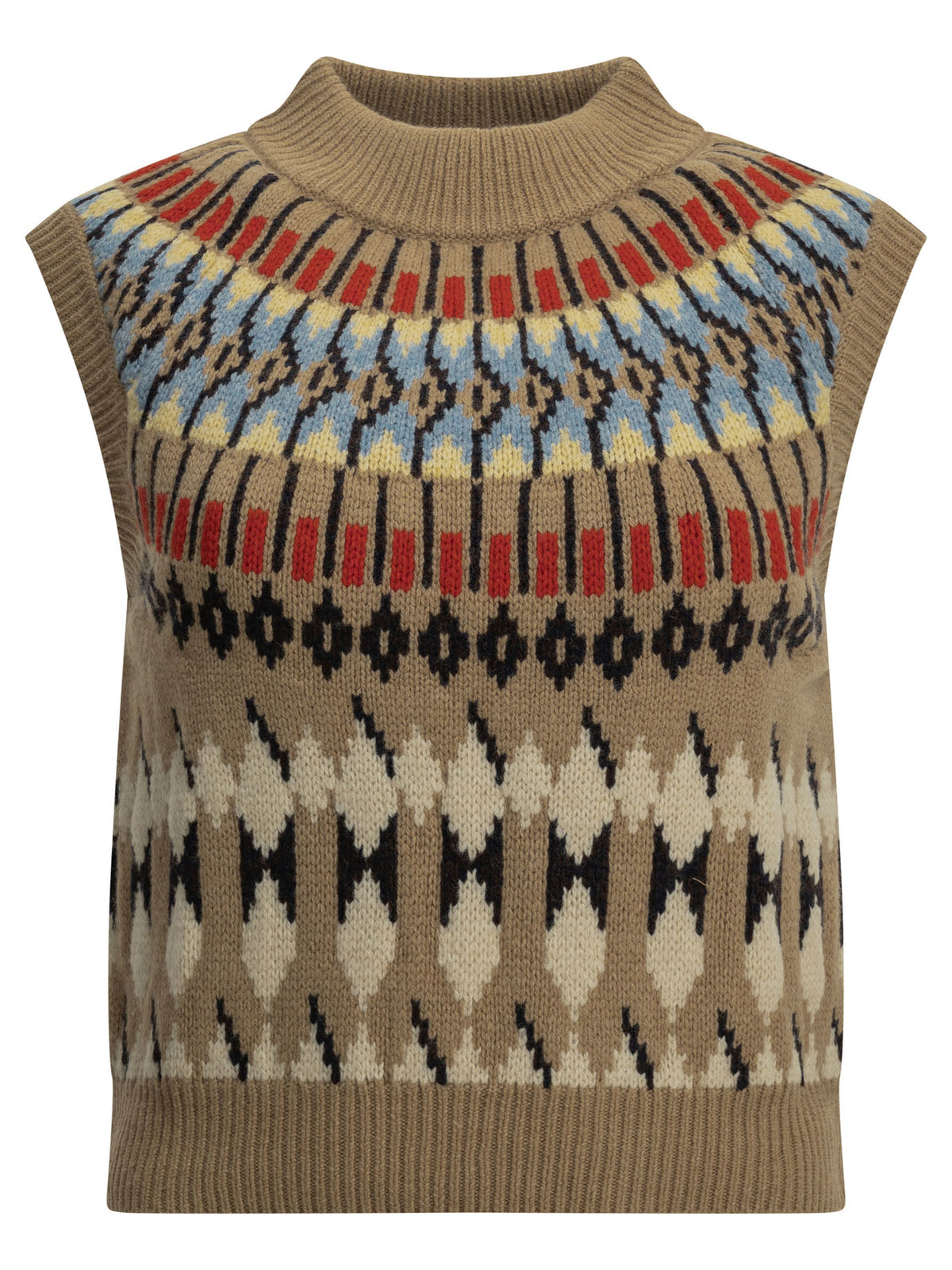 Wool and Cashmere Vest Knitwear